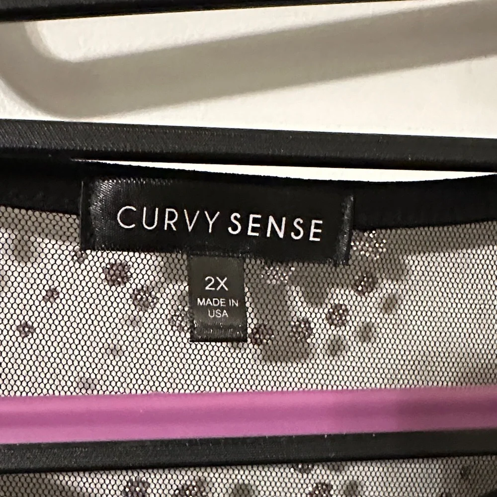 Black Sleeveless Dress with Silver Accents - Picture 2 of 7